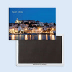 Fridge Magnets Coated Paper Tourist Souvenir Geneva Marseille Budapest Crotia Netherland Iceland Spain Belgium Italy Travel Gift - Grand Goldman