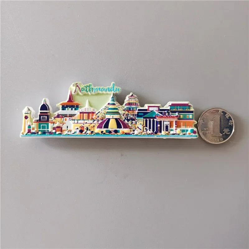 Fridge Magnets Decor Japan Korea Germany Russia New Zealand Italy Turkey Peru Tourist Souvenir Magnetic Refrigerator Paste gifts - Grand Goldman