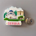 Fridge Magnets Decor Japan Korea Germany Russia New Zealand Italy Turkey Peru Tourist Souvenir Magnetic Refrigerator Paste gifts - Grand Goldman