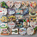 Fridge Magnets Decor Japan Korea Germany Russia New Zealand Italy Turkey Peru Tourist Souvenir Magnetic Refrigerator Paste gifts - Grand Goldman