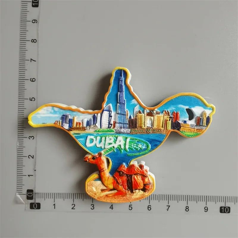 Fridge Magnets Decor Japan Korea Germany Russia New Zealand Italy Turkey Peru Tourist Souvenir Magnetic Refrigerator Paste gifts - Grand Goldman