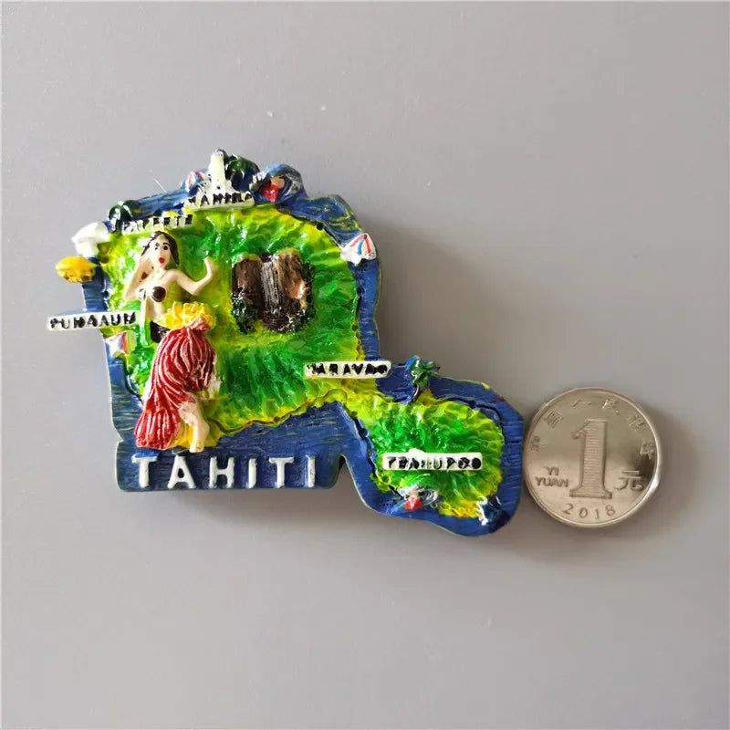 Fridge Magnets Decor Japan Korea Germany Russia New Zealand Italy Turkey Peru Tourist Souvenir Magnetic Refrigerator Paste gifts - Grand Goldman