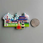 Fridge Magnets Decor Japan Korea Germany Russia New Zealand Italy Turkey Peru Tourist Souvenir Magnetic Refrigerator Paste gifts - Grand Goldman