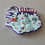 Fridge Magnets Decor Japan Korea Germany Russia New Zealand Italy Turkey Peru Tourist Souvenir Magnetic Refrigerator Paste gifts - Grand Goldman
