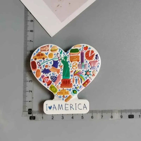 Fridge Magnets European Venezia Netherlands Berlin Tourist Souvenir Dominica Canada Holland Japan Refrigerator Stickers decor - Grand Goldman