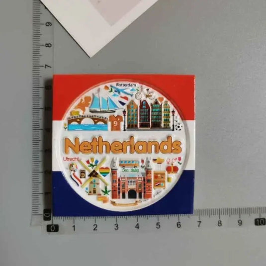 Fridge Magnets European Venezia Netherlands Berlin Tourist Souvenir Dominica Canada Holland Japan Refrigerator Stickers decor - Grand Goldman