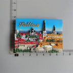 Fridge Magnets Finland Cannes Bulgaria Canada USA Crete Egypt Switzerland Luxembourg Tourist Souvenir Sticker Collection - Grand Goldman