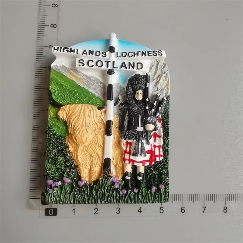 Fridge Magnets Finland Cannes Bulgaria Canada USA Crete Egypt Switzerland Luxembourg Tourist Souvenir Sticker Collection - Grand Goldman