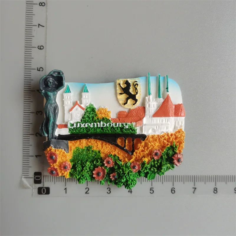 Fridge Magnets Finland Cannes Bulgaria Canada USA Crete Egypt Switzerland Luxembourg Tourist Souvenir Sticker Collection - Grand Goldman