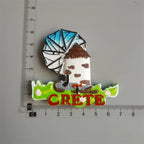 Fridge Magnets Finland Cannes Bulgaria Canada USA Crete Egypt Switzerland Luxembourg Tourist Souvenir Sticker Collection - Grand Goldman