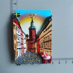 Fridge Magnets Japan Dubai Miami USA Norway British Curacao Cambodia Greece Australia Denmark Home Decor Tourist Souvenir Gifts - Grand Goldman