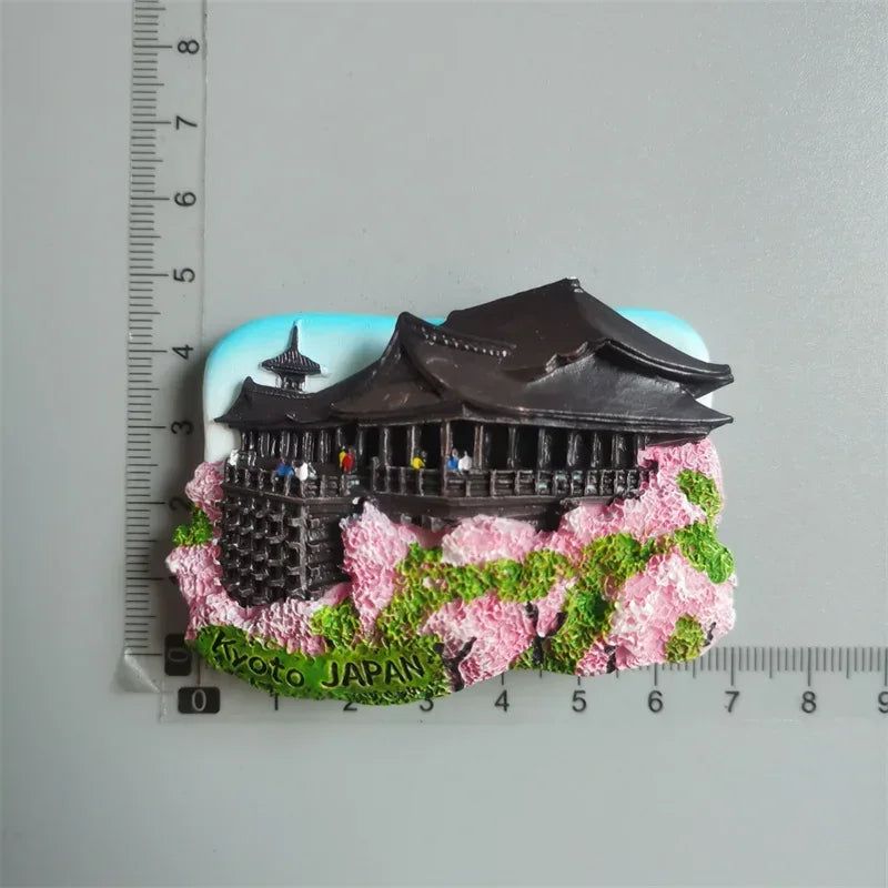 Fridge Magnets Japan Dubai Miami USA Norway British Curacao Cambodia Greece Australia Denmark Home Decor Tourist Souvenir Gifts - Grand Goldman