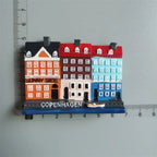 Fridge Magnets Japan Dubai Miami USA Norway British Curacao Cambodia Greece Australia Denmark Home Decor Tourist Souvenir Gifts - Grand Goldman