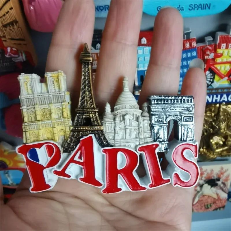 Fridge Magnets Japan Dubai Miami USA Norway British Curacao Cambodia Greece Australia Denmark Home Decor Tourist Souvenir Gifts - Grand Goldman