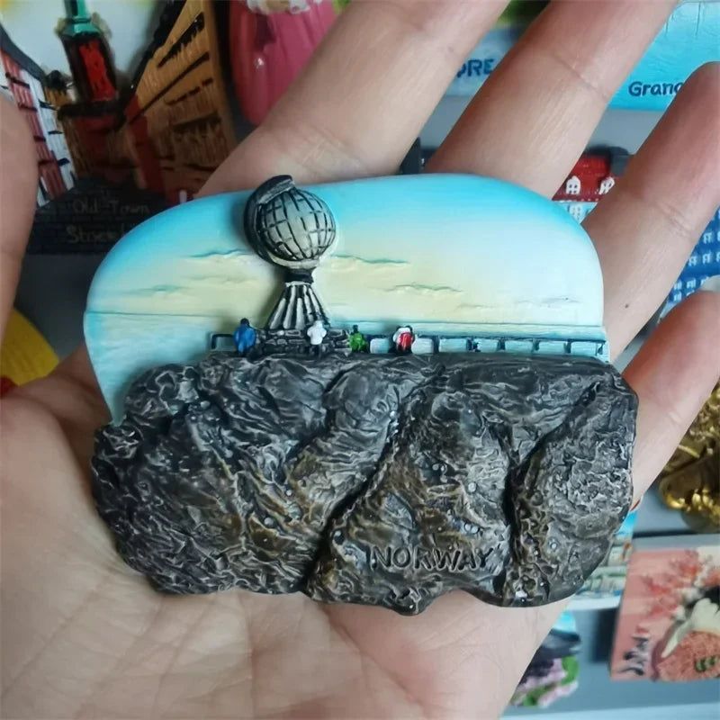 Fridge Magnets Japan Dubai Miami USA Norway British Curacao Cambodia Greece Australia Denmark Home Decor Tourist Souvenir Gifts - Grand Goldman
