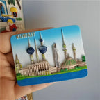 Fridge Magnets Monaco Croatia Sweden  Nepal Germany France Spain Kuwait World Tourist Souvenir collection refrigerator stickers - Grand Goldman