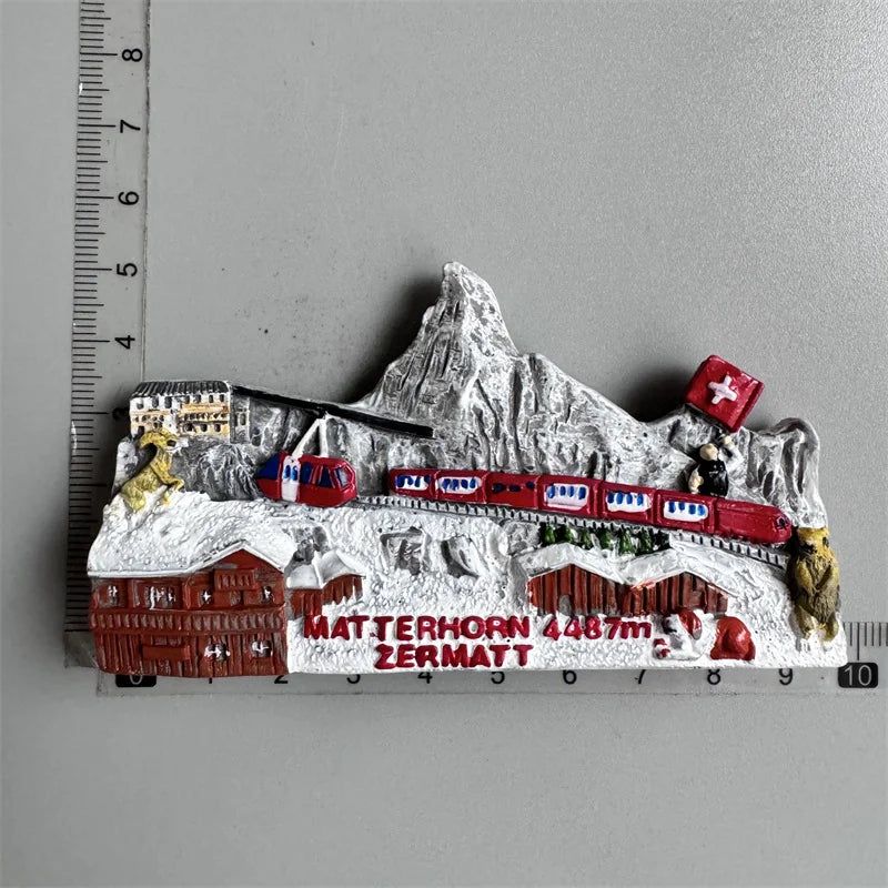 Fridge Magnets Paris Riga Hungary Frankfurt Hamburg Sweden Zurich zermatt BERN Switzerland New York Mexico India Iceland Lietuva - Grand Goldman