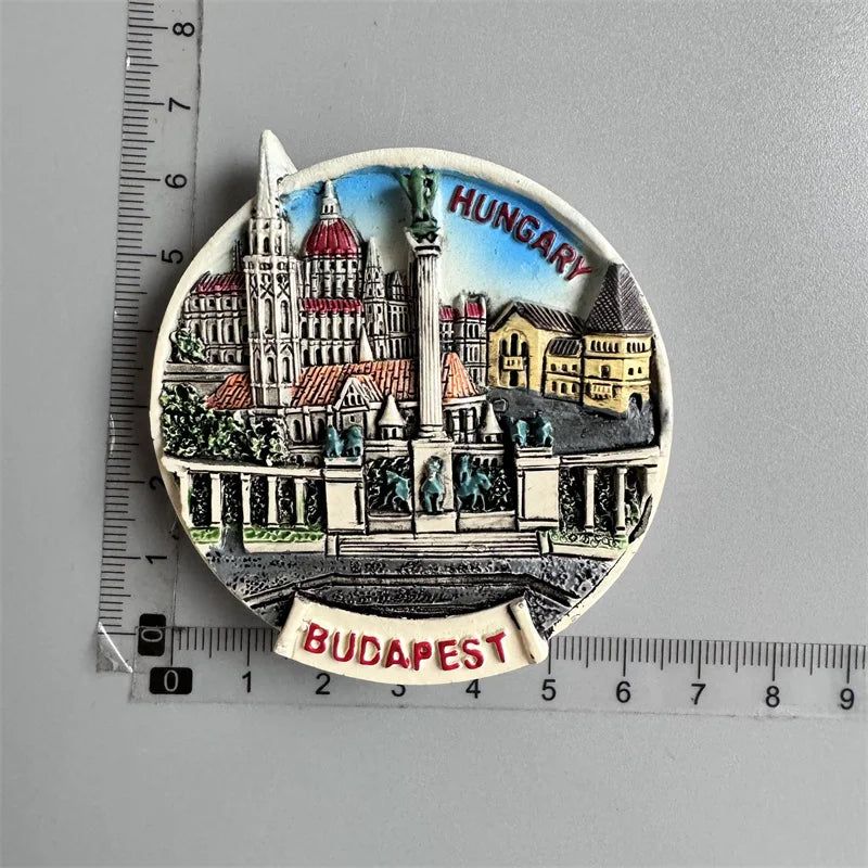 Fridge Magnets Paris Riga Hungary Frankfurt Hamburg Sweden Zurich zermatt BERN Switzerland New York Mexico India Iceland Lietuva - Grand Goldman