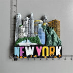 Fridge Magnets Paris Riga Hungary Frankfurt Hamburg Sweden Zurich zermatt BERN Switzerland New York Mexico India Iceland Lietuva - Grand Goldman