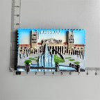 Fridge Magnets Paris Riga Hungary Frankfurt Hamburg Sweden Zurich zermatt BERN Switzerland New York Mexico India Iceland Lietuva - Grand Goldman