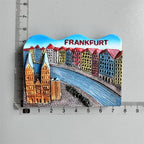 Fridge Magnets Paris Riga Hungary Frankfurt Hamburg Sweden Zurich zermatt BERN Switzerland New York Mexico India Iceland Lietuva - Grand Goldman