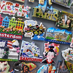 Fridge Magnets Peru Israel Romania Thailand Frankfurt Czech Vietnam Korea Ukraine Paris Holland California Souvenir Home Decor - Grand Goldman
