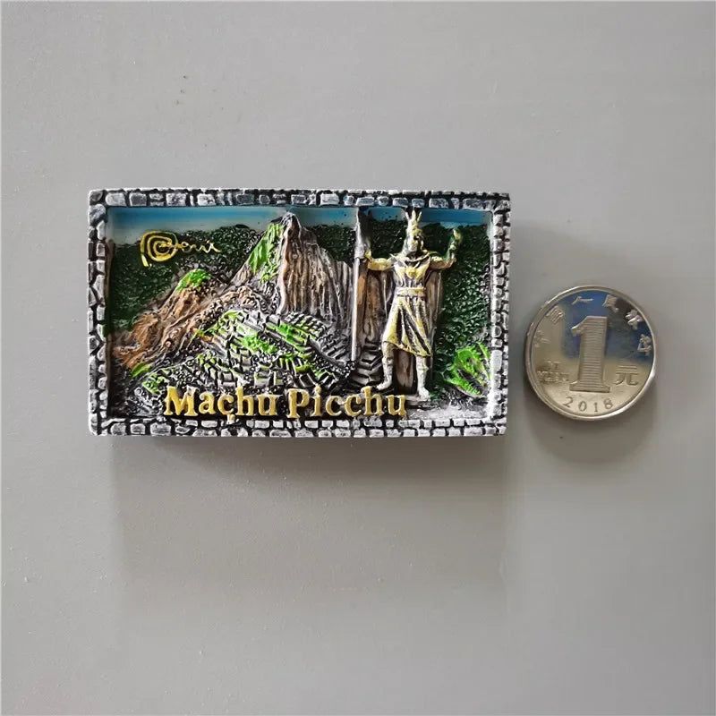 Fridge Magnets Peru Israel Romania Thailand Frankfurt Czech Vietnam Korea Ukraine Paris Holland California Souvenir Home Decor - Grand Goldman