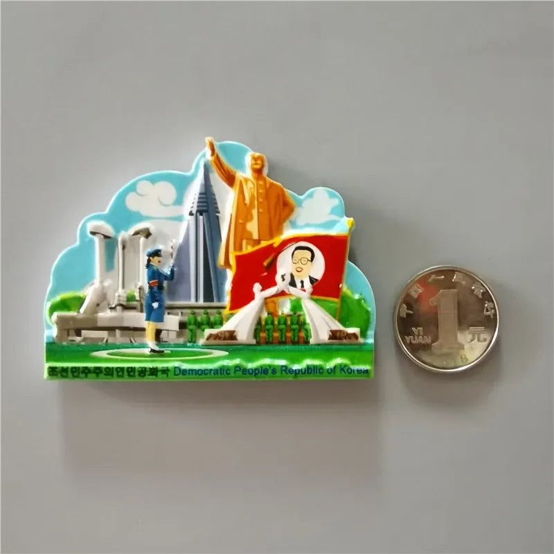 Fridge Magnets Peru Israel Romania Thailand Frankfurt Czech Vietnam Korea Ukraine Paris Holland California Souvenir Home Decor - Grand Goldman