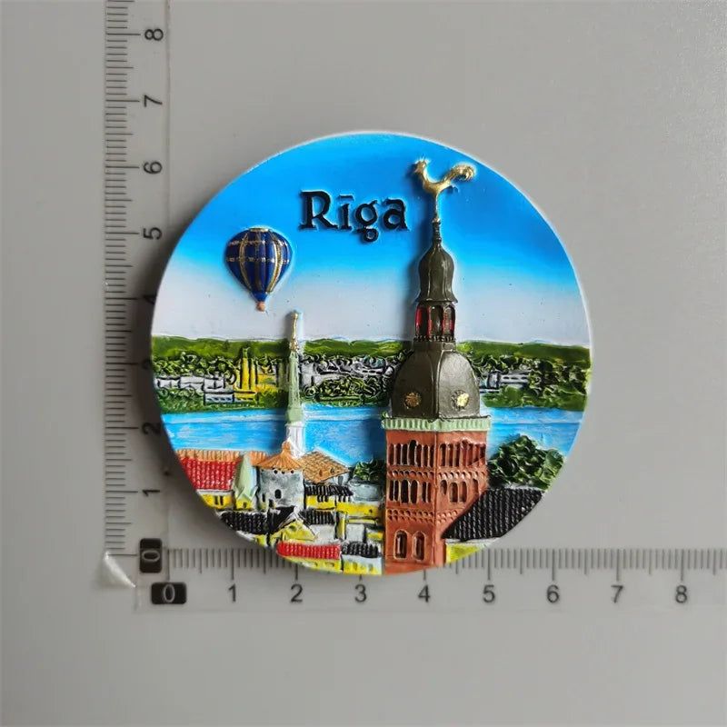 Fridge Magnets Peru Israel Romania Thailand Frankfurt Czech Vietnam Korea Ukraine Paris Holland California Souvenir Home Decor - Grand Goldman