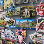Fridge Magnets Peru Israel Romania Thailand Frankfurt Czech Vietnam Korea Ukraine Paris Holland California Souvenir Home Decor - Grand Goldman