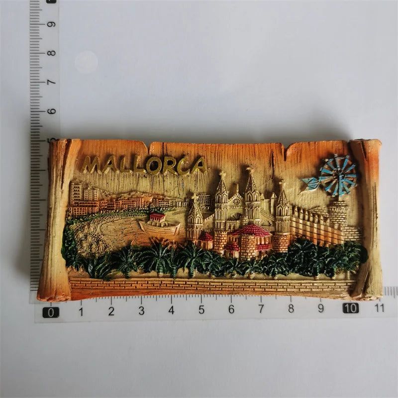 Fridge Magnets Souvenir Finland Monaco Brazil Netherlands Germany Mallorca Bulgaria Ireland Copenhagen Denmark Home Decoration - Grand Goldman