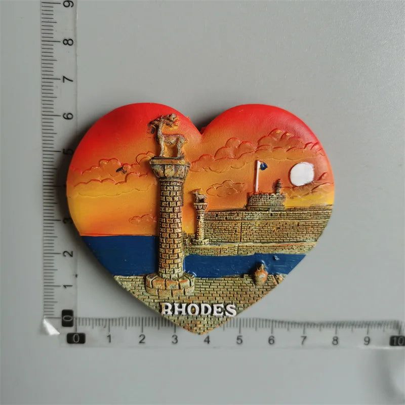 Fridge Magnets Souvenir Finland Monaco Brazil Netherlands Germany Mallorca Bulgaria Ireland Copenhagen Denmark Home Decoration - Grand Goldman