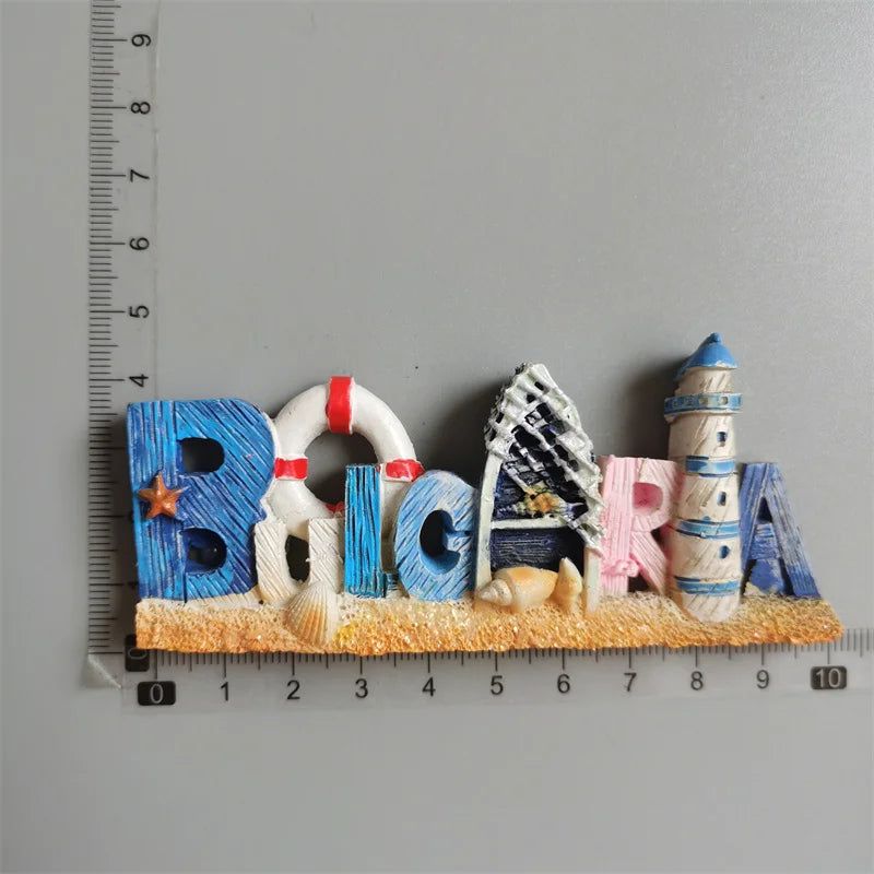 Fridge Magnets Souvenir Finland Monaco Brazil Netherlands Germany Mallorca Bulgaria Ireland Copenhagen Denmark Home Decoration - Grand Goldman