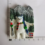 Fridge Magnets Souvenir Finland Monaco Brazil Netherlands Germany Mallorca Bulgaria Ireland Copenhagen Denmark Home Decoration - Grand Goldman