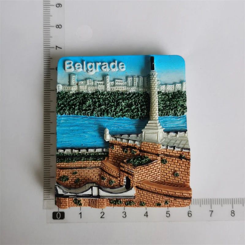 Fridge Magnets Souvenir Finland Monaco Brazil Netherlands Germany Mallorca Bulgaria Ireland Copenhagen Denmark Home Decoration - Grand Goldman