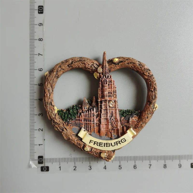 Fridge Magnets Souvenir Finland Monaco Brazil Netherlands Germany Mallorca Bulgaria Ireland Copenhagen Denmark Home Decoration - Grand Goldman