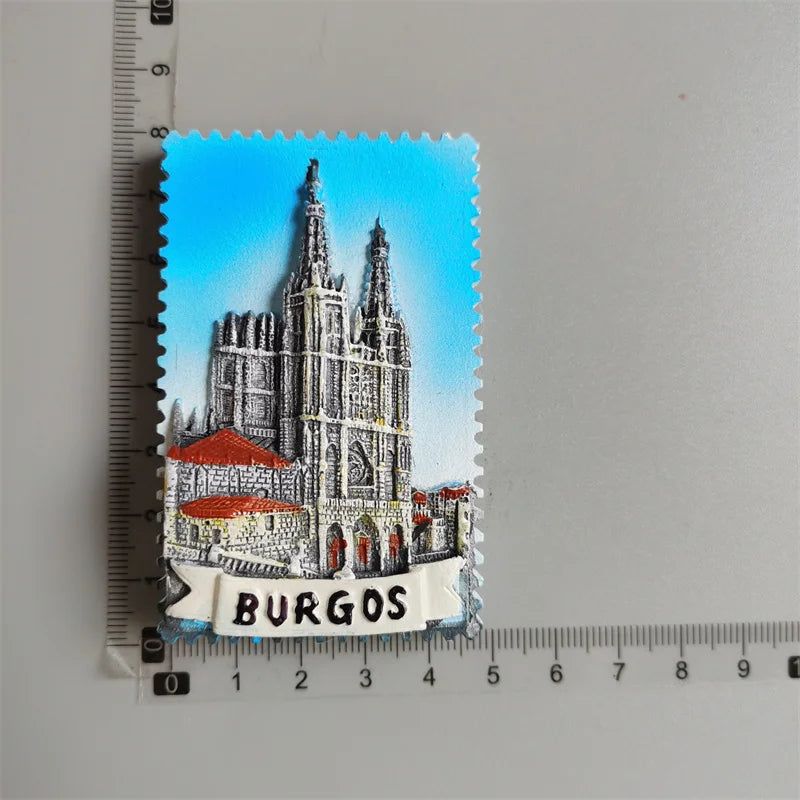 Fridge Magnets Spain Hamburg Germany Croatia Montenegro Sweden Bali Maldives Chicago USA Dubai India Lanzarote Collection Gifts - Grand Goldman