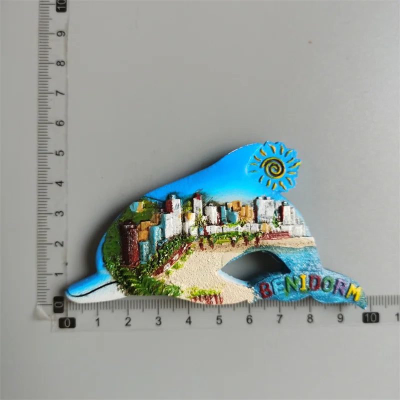 Fridge Magnets Spain Hamburg Germany Croatia Montenegro Sweden Bali Maldives Chicago USA Dubai India Lanzarote Collection Gifts - Grand Goldman