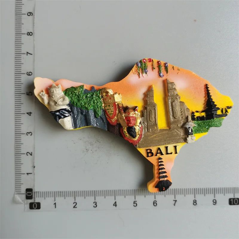 Fridge Magnets Spain Hamburg Germany Croatia Montenegro Sweden Bali Maldives Chicago USA Dubai India Lanzarote Collection Gifts - Grand Goldman