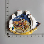 Fridge Magnets Spain Hamburg Germany Croatia Montenegro Sweden Bali Maldives Chicago USA Dubai India Lanzarote Collection Gifts - Grand Goldman