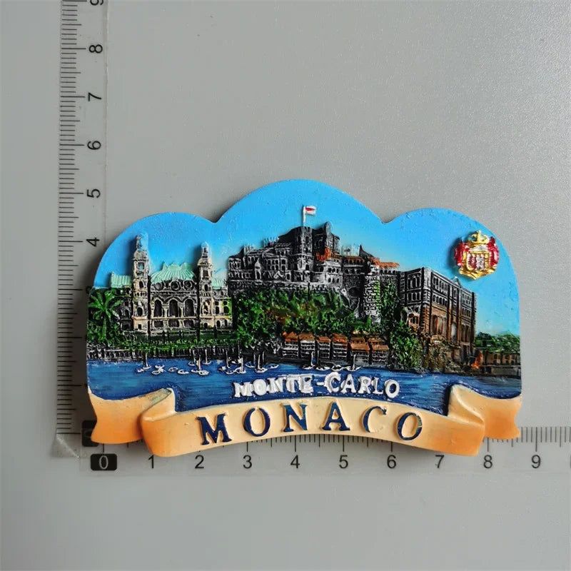 Fridge Magnets Sticker Portugal Scotland Amsterdam Rhoders Greece Ireland Leon SPAIN New Orleans Magnetic Sticker Collection - Grand Goldman