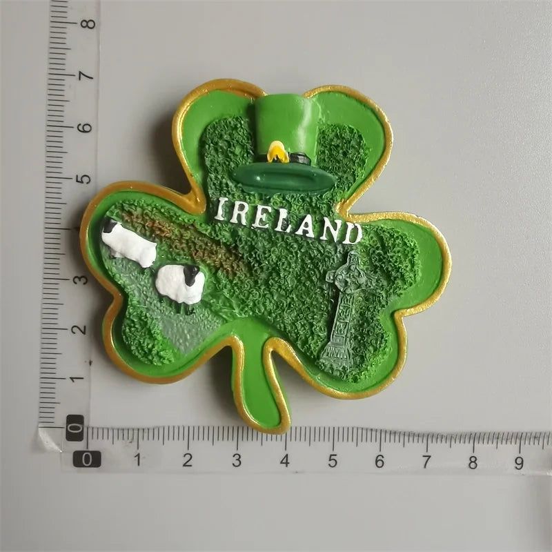 Fridge Magnets Sticker Portugal Scotland Amsterdam Rhoders Greece Ireland Leon SPAIN New Orleans Magnetic Sticker Collection - Grand Goldman
