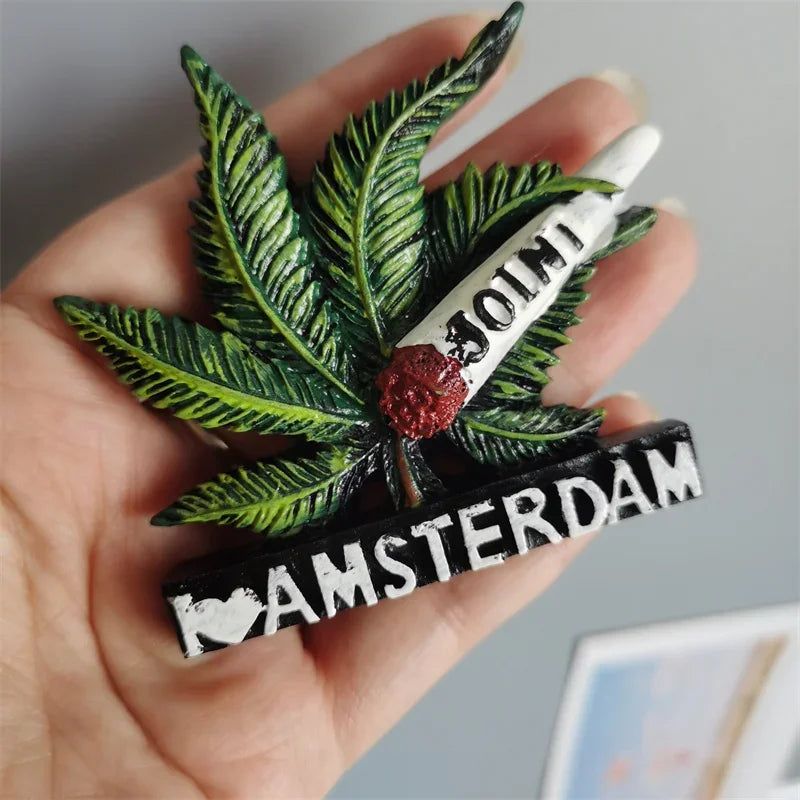 Fridge Magnets Sticker Portugal Scotland Amsterdam Rhoders Greece Ireland Leon SPAIN New Orleans Magnetic Sticker Collection - Grand Goldman