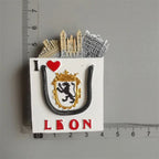 Fridge Magnets Sticker Portugal Scotland Amsterdam Rhoders Greece Ireland Leon SPAIN New Orleans Magnetic Sticker Collection - Grand Goldman