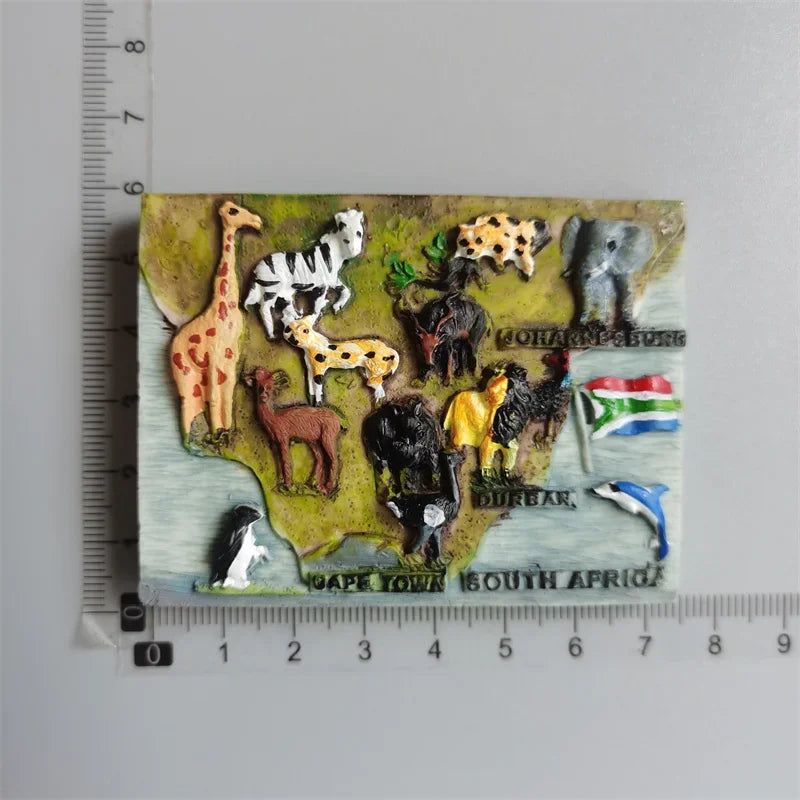 Fridge Magnets Sticker Portugal Scotland Amsterdam Rhoders Greece Ireland Leon SPAIN New Orleans Magnetic Sticker Collection - Grand Goldman