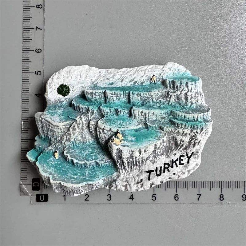 Fridge Magnets Sweden Prague Cambodia Germany Peru India Lisboa Turkey Boston Qatar Egypt Belgium Ireland Sarajevo Souvenir - Grand Goldman