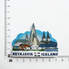 Fridge Magnets Tahiti France Denmark Spain Croatia Saudi Arabia Hawaii Saipan Egypt Qatar ICELAND BUDVA Germany Magnetic Sticker - Grand Goldman
