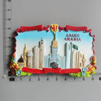Fridge Magnets Tahiti France Denmark Spain Croatia Saudi Arabia Hawaii Saipan Egypt Qatar ICELAND BUDVA Germany Magnetic Sticker - Grand Goldman