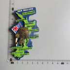 Fridge Magnets Tourist Souvenir France New Zealand Frankfurt Nevada Tenerife Spain Egypt Brussels Africa Amsterdam Berlin Saipan - Grand Goldman