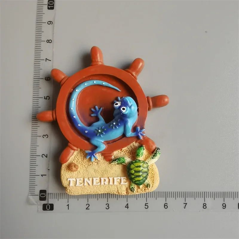 Fridge Magnets Tourist Souvenir France New Zealand Frankfurt Nevada Tenerife Spain Egypt Brussels Africa Amsterdam Berlin Saipan - Grand Goldman